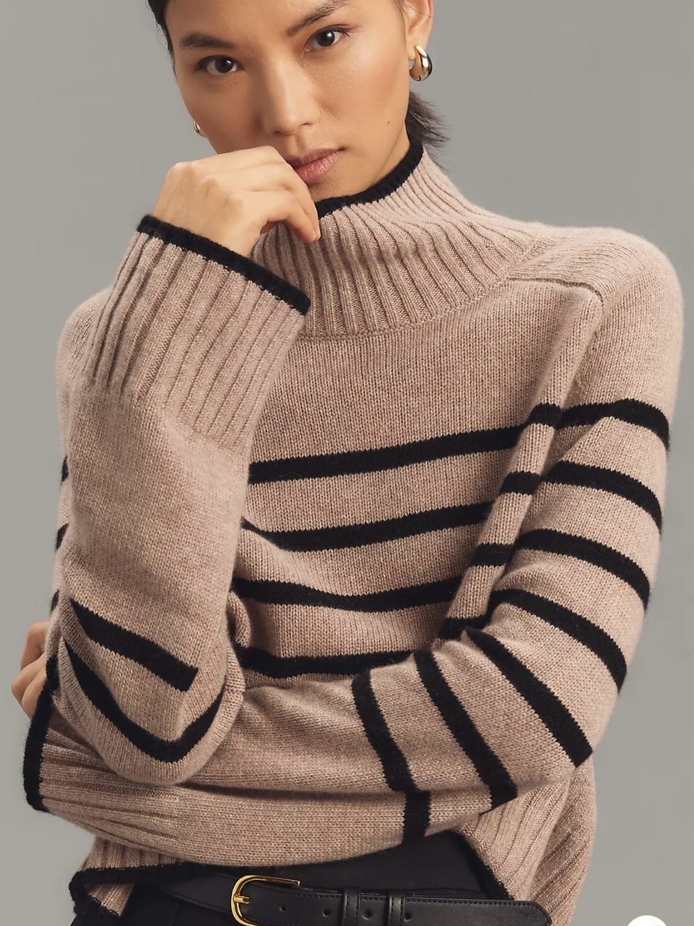 Reformation Brooke Cashmere
Turtleneck Sweater